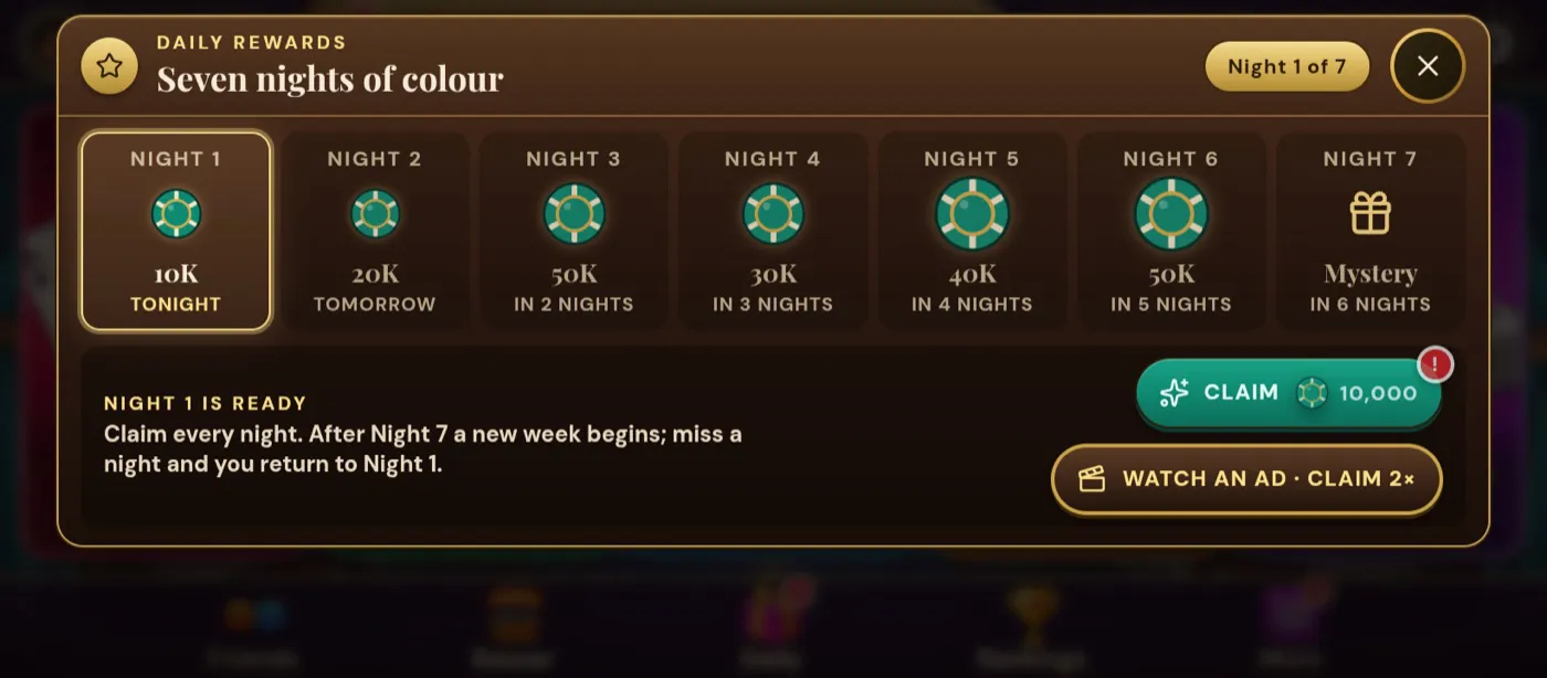 Seven nights of daily gifts, night 7 a mystery gift